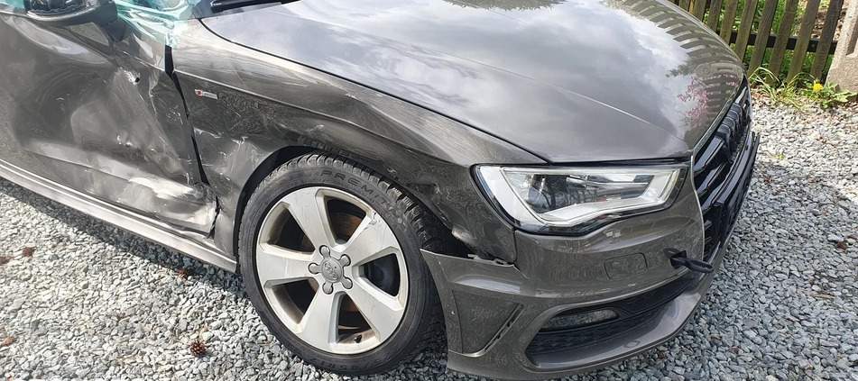 Audi A3 cena 27700 przebieg: 187225, rok produkcji 2013 z Resko małe 704